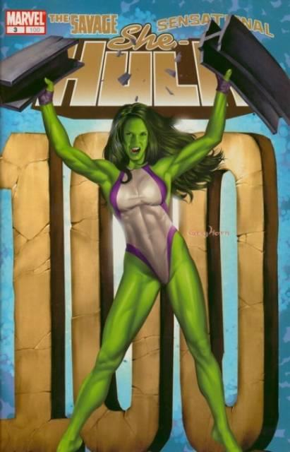 She Hulk Vol 2 #3 comic cover