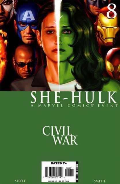 She Hulk Vol 2 #8 comic cover