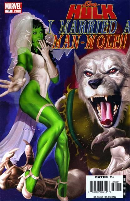 She Hulk Vol 2 #10 comic cover