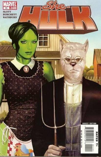 She Hulk Vol 2 #11 comic cover