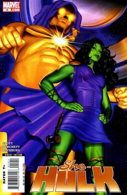 She Hulk Vol 2 #12 comic cover