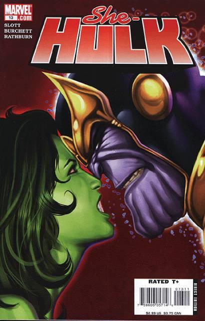 She Hulk Vol 2 #13 comic cover