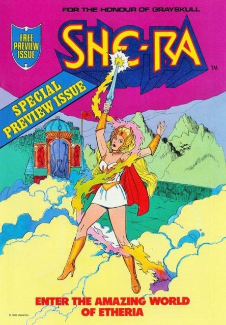 She-Ra #0 comic cover