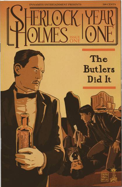 Sherlock Holmes Year One #1 comic cover