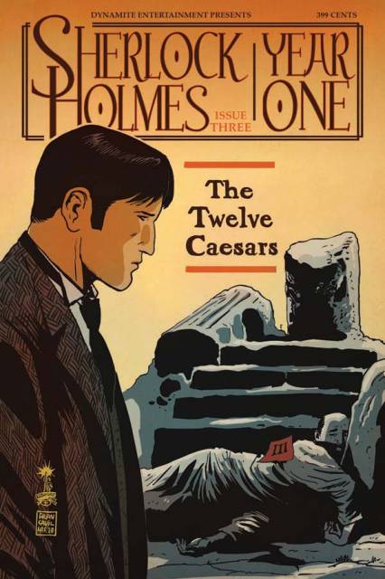 Sherlock Holmes Year One #3 comic cover
