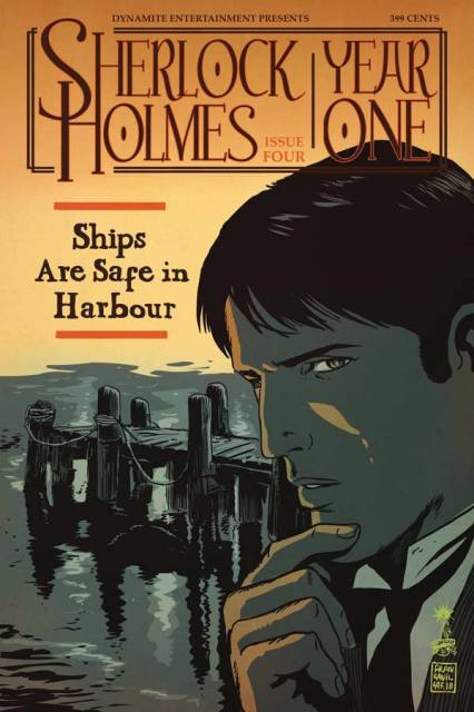 Sherlock Holmes Year One #4 comic cover