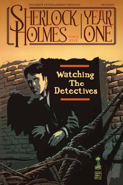Sherlock Holmes Year One #5 comic cover