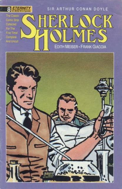 Sherlock Holmes #8 comic cover