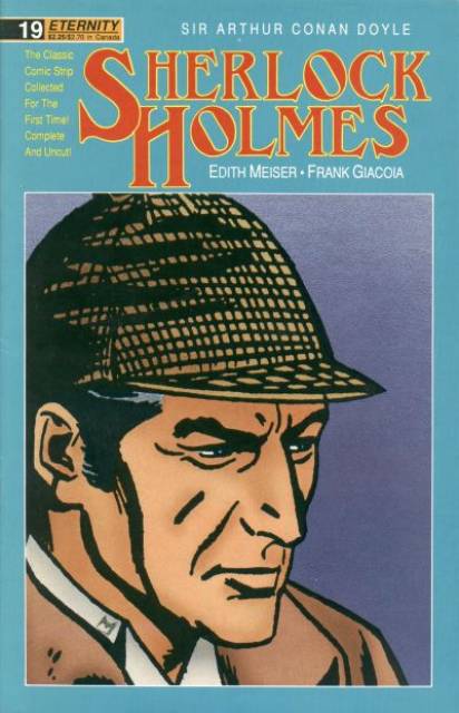 Sherlock Holmes #19 comic cover