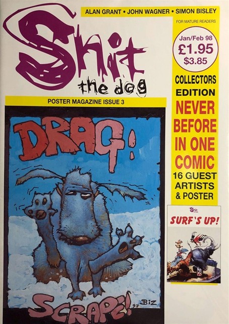 Shit the Dog Poster Magazine #3 comic cover