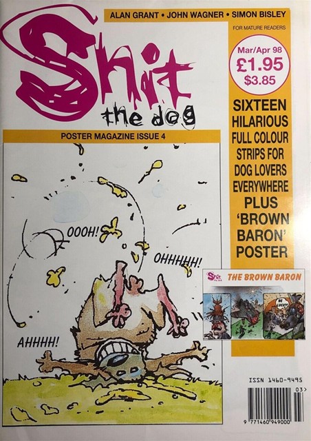 Shit the Dog Poster Magazine #4 comic cover