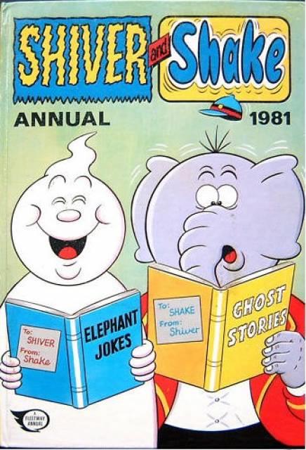 Shiver And Shake Annual 1981 comic cover