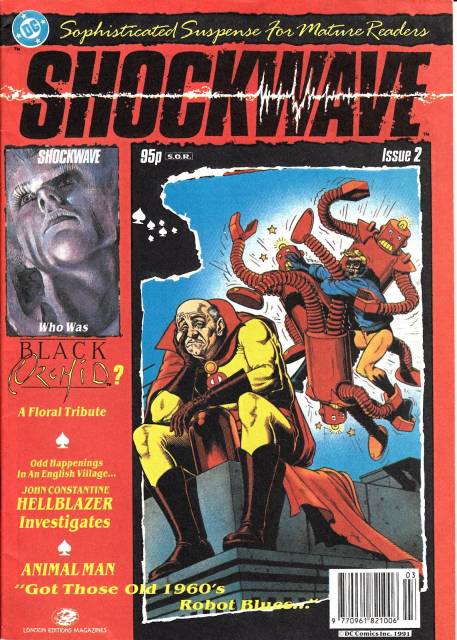 Shockwave #2 comic cover