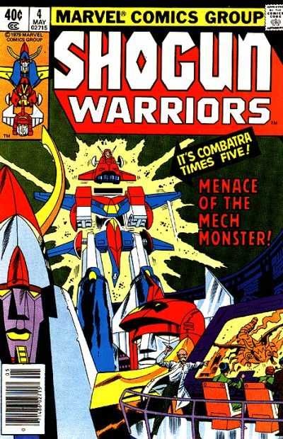 Shogun Warriors #4 comic cover