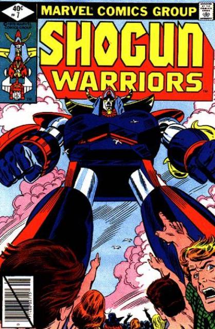 Shogun Warriors #7 comic cover