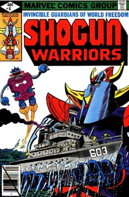 Shogun Warriors #8 comic cover