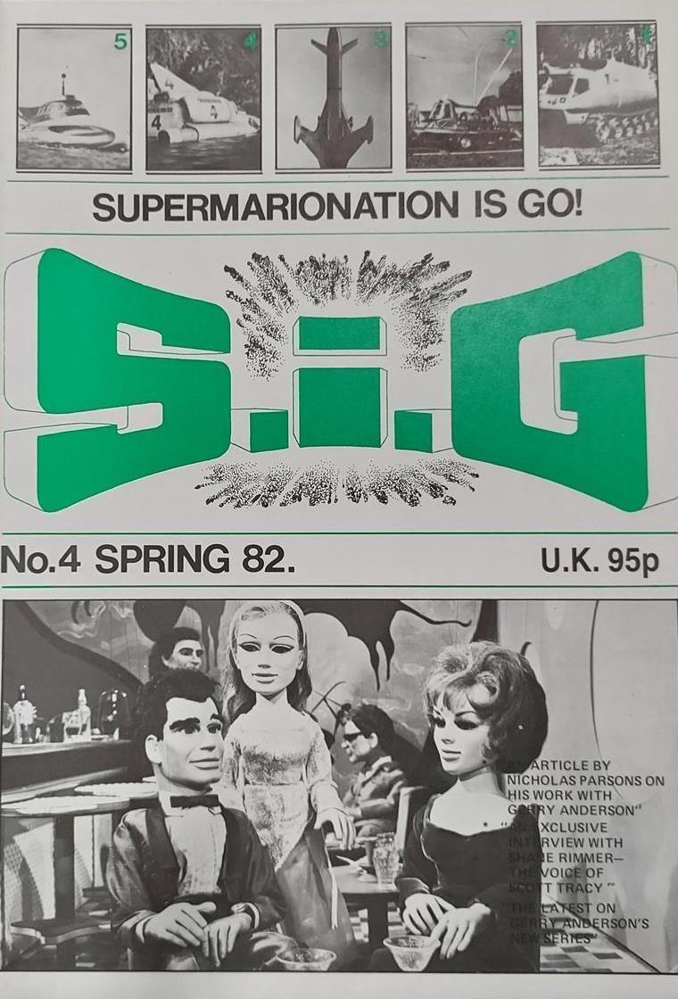 S.I.G. fanzine #4 comic cover