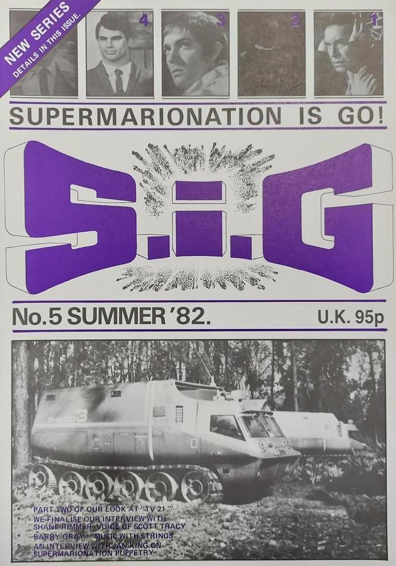 S.I.G. fanzine #5 comic cover
