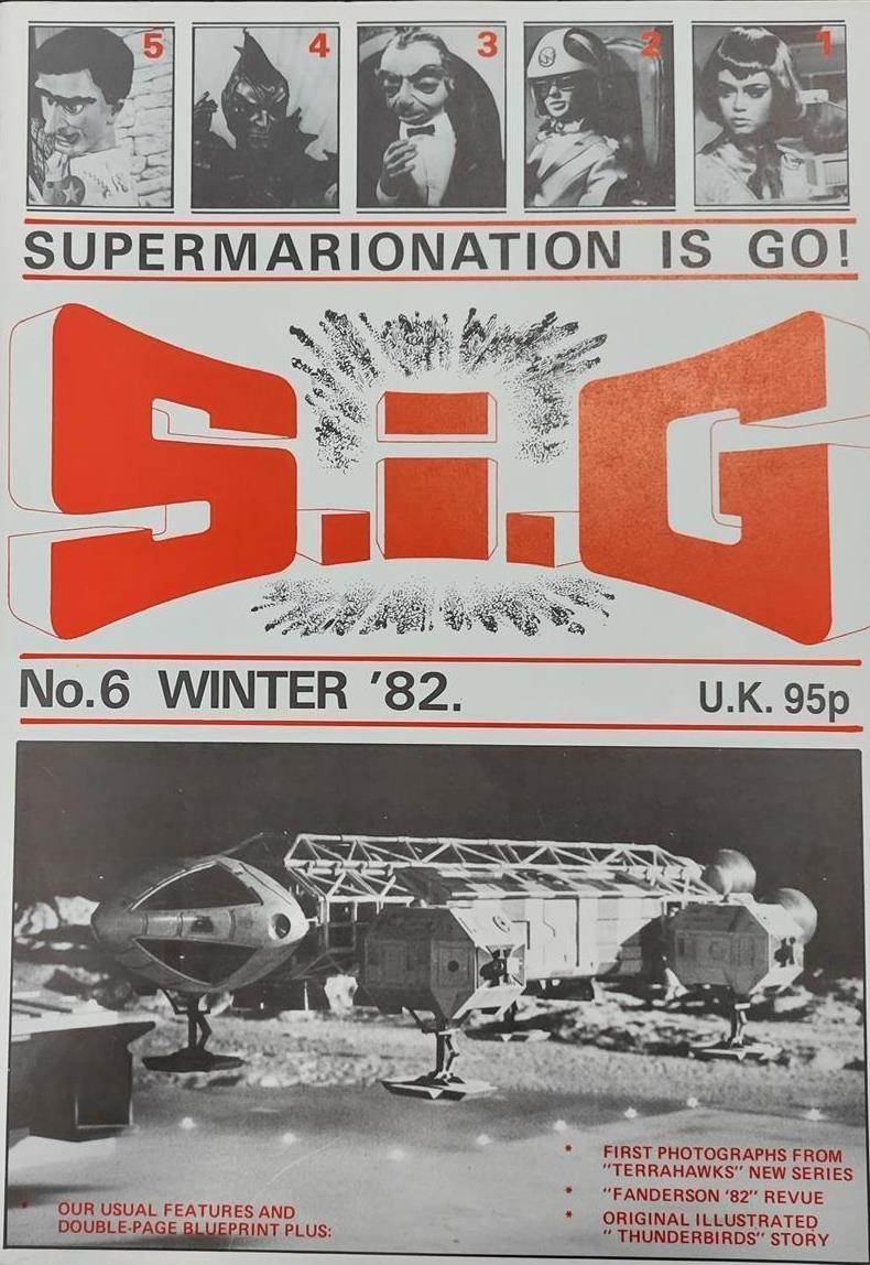 S.I.G. fanzine #6 comic cover