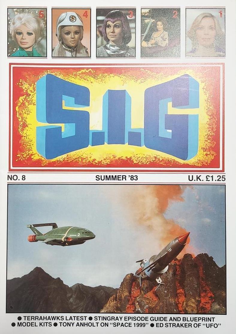 S.I.G. fanzine #8 comic cover