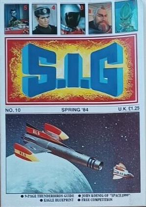 S.I.G. fanzine #10 comic cover
