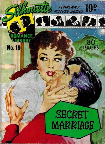 Silhouette Romance Library #19 comic cover