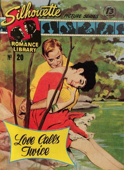 Silhouette Romance Library #20 comic cover