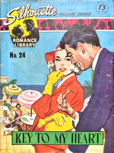 Silhouette Romance Library #24 comic cover