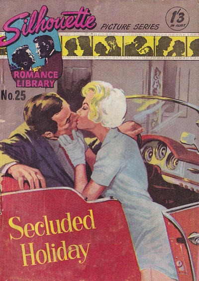 Silhouette Romance Library #25 comic cover