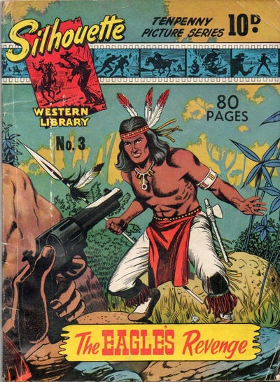 Silhouette Western Picture Library #3 comic cover