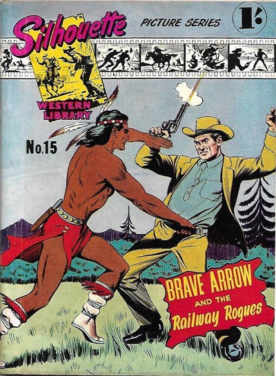 Silhouette Western Picture Library #15 comic cover