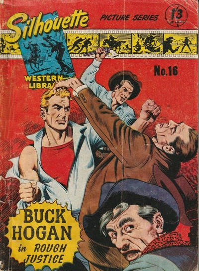 Silhouette Western Picture Library #16 comic cover