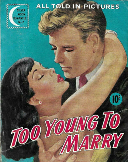 Silver Moon Romance #7 comic cover