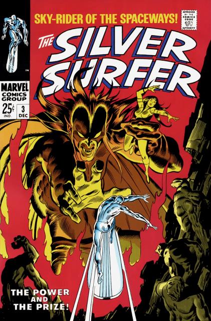 Silver Surfer #3 comic cover