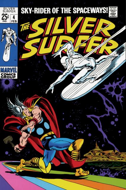Silver Surfer #4 comic cover
