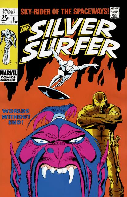 Silver Surfer #6 comic cover
