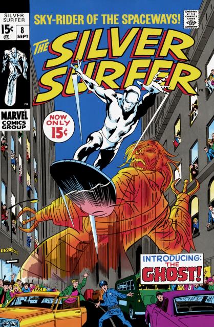Silver Surfer #8 comic cover