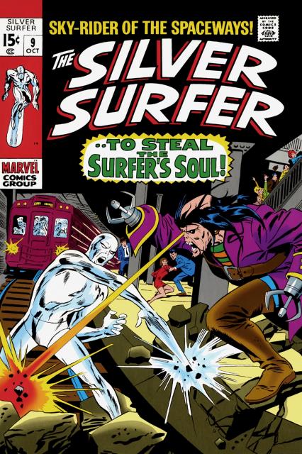 Silver Surfer #9 comic cover