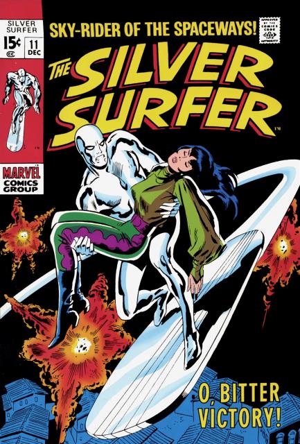 Silver Surfer #11 comic cover