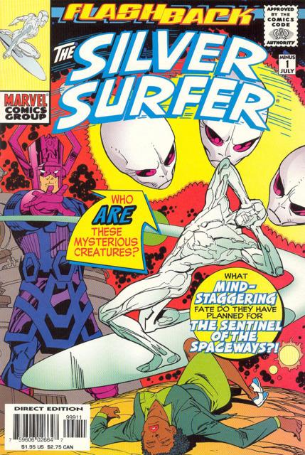 Silver Surfer Vol 3 #-1 comic cover