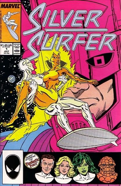 Silver Surfer Vol 3 #1 comic cover