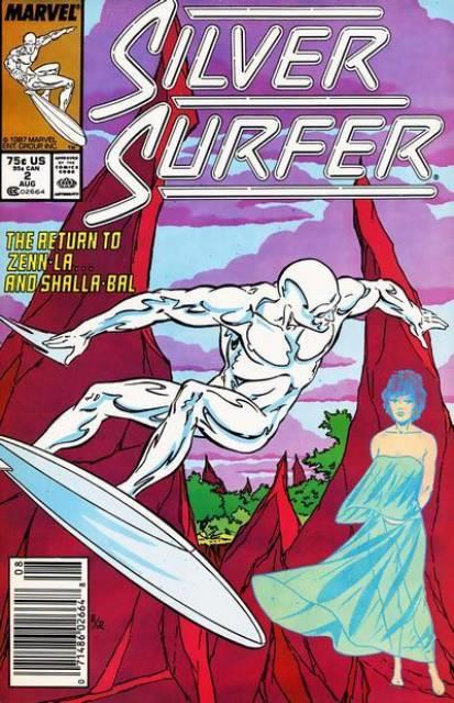 Silver Surfer Vol 3 #2 comic cover