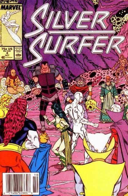 Silver Surfer Vol 3 #4 comic cover