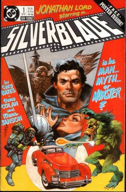 Silverblade #1 comic cover