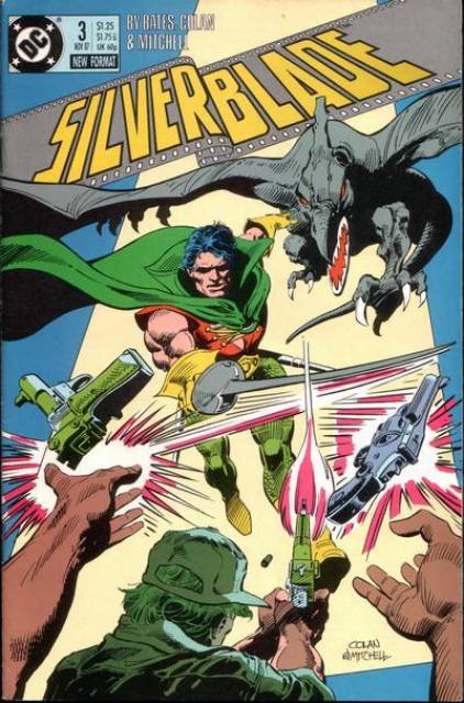 Silverblade #3 comic cover