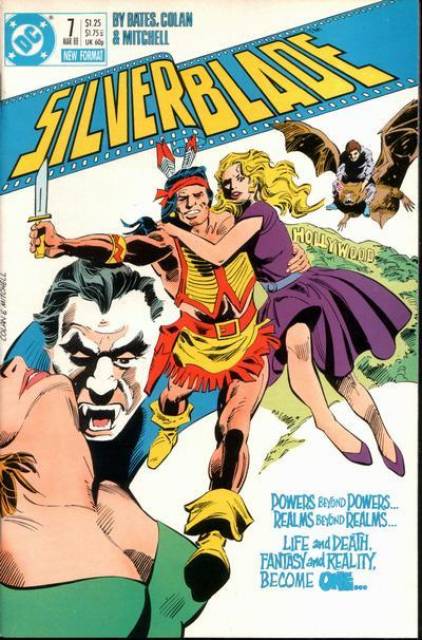 Silverblade #7 comic cover