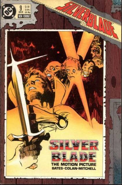 Silverblade #9 comic cover