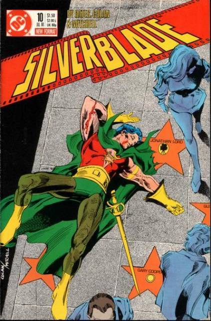 Silverblade #10 comic cover