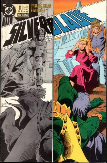 Silverblade #11 comic cover