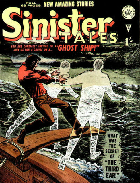 Sinister Tales #4 comic cover